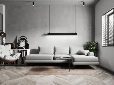 LOFT HOUSE 3D model purchase