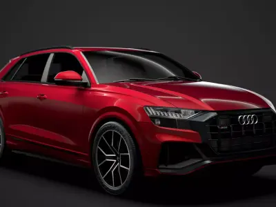Audi SQ8 TFSI 2020 3D model
