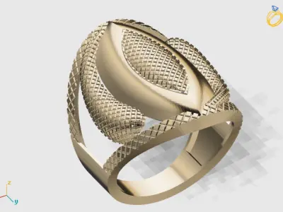 Women Plain Ring STL Models Womens Ring 3dmodels 3D print model 3D print model 64