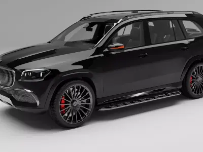 mersedes-benz-maybach-gls-600 3D model