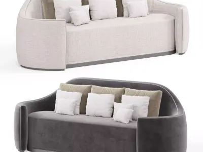 Milos sofa 3D model