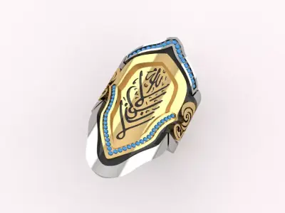 Ring Monarh 3D print model