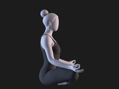 Lotus - Yoga Essence 3D print model