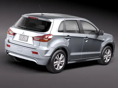 Mitsubishi Outlander Sport RVR ASX 3D Model 3D model