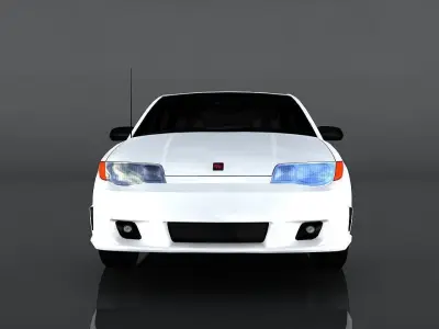 Saturn ION Low-poly 3D model