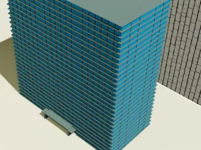 Building low poly game ready model Low-poly 3D model
