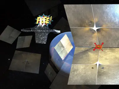 Lamp Concrete wall  Free 3D model