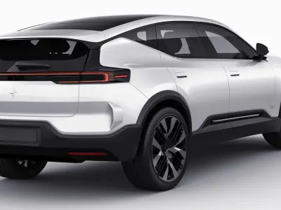 Polestar 3 2024 3D model