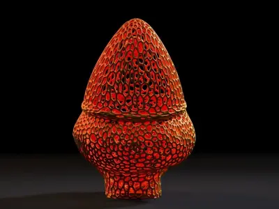 Clown lamp 3D print model