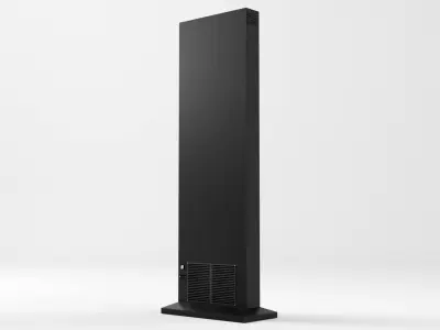 Digital Billboard 3D Model Low-poly 3D model