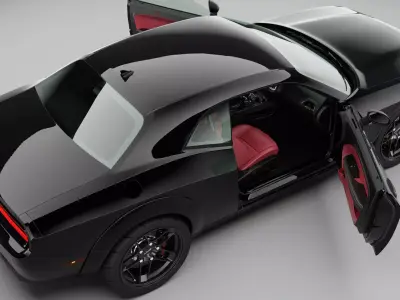 2023 Dodge Challenger SRT Demon 170 3D model