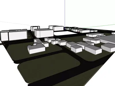 town model Free 3D model