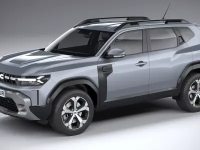 Dacia Duster 2024 3D model