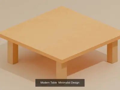 Living Room Essentials  Furniture Trio 3D Model Collection