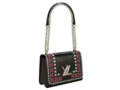 Louis Vuitton Bag Twist Epi Rock N Roll Black 3D model