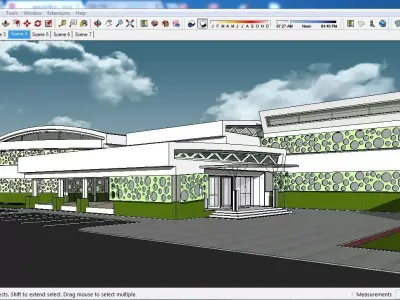 Sketchup Sport - Stadium 103 3D model