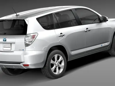 Toyota RAV4 EV 2013 3D model