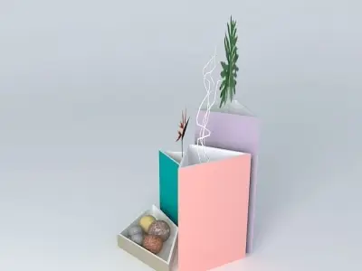 VASES for flowers Free 3D model