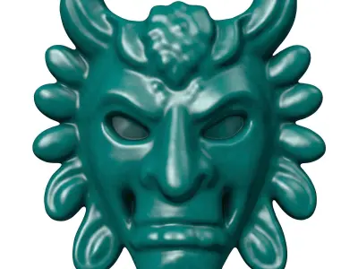 Tribal Mask 4 3D print model