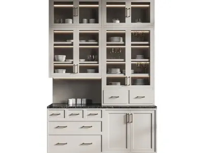 Kitchen furniture 1 3D model