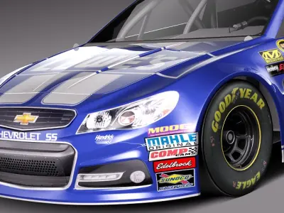 Chevrolet SS NASCAR 2013 3D model