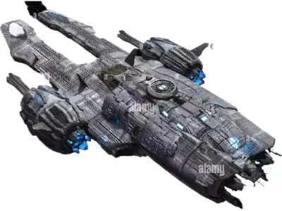 Spaceship for 5th generation 3D print model