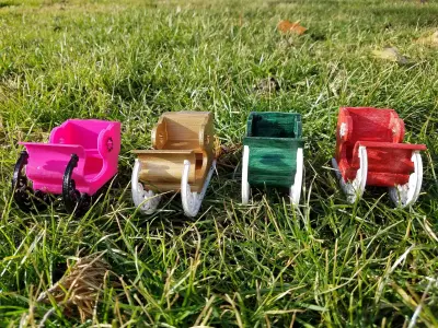 Santas Sleigh 3D print model