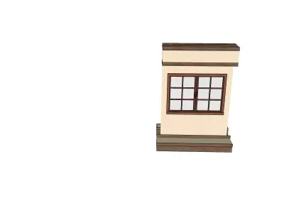 MODULAR WALL 01 Free 3D model