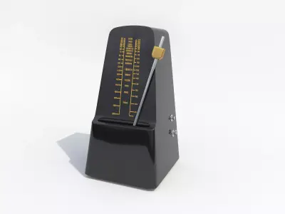 Metronom musical instrument 3D model