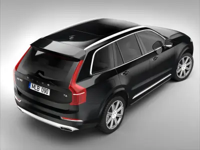 Volvo XC90 2015 3D model