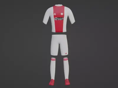 Ajax Sportwear Low-poly 3D model