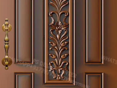 new door design for main door 3D model