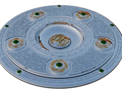 Meisterschale Bundesliga Trophy - German league Trophy  3D model