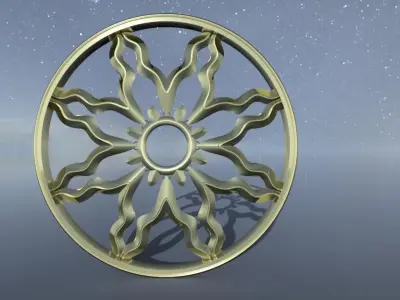 stained glass Free 3D print model