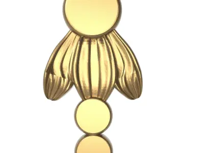 decorative pattern ready for 3D printing 3D model 406