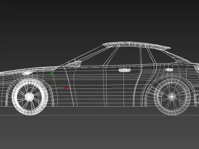 Lancia concept design 3D model 3D model