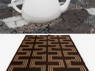 Rugs No 428 Low-poly 3D model