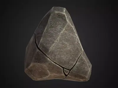 Rock - Menhir Free low-poly 3D model