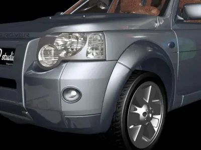 Car Land Rover 3D model