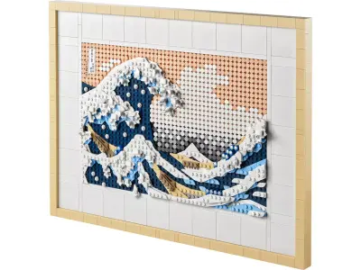TwindBricks3D - 31208 Hokusai - The-Great-Wave 3D print model