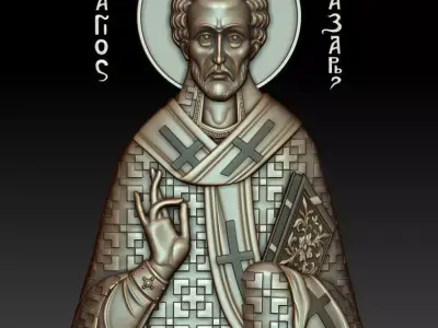 Saint Lazarus 3d model for CNC 3D model