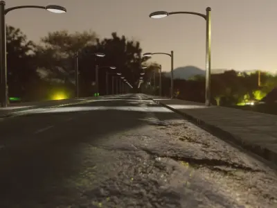 Ultra Realistic road  3D model