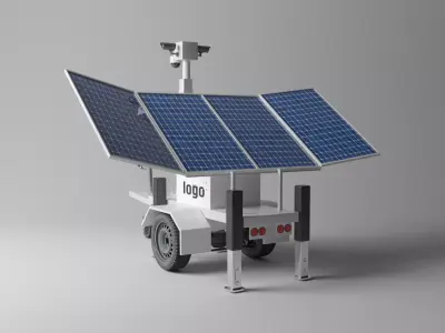 SURVEILLANCE SYSTEMS Low-poly 3D model