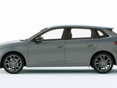 Skoda Scala 2019 3D model