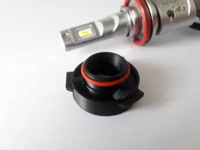 H11 to 9005 light bulb converter  Free 3D print model