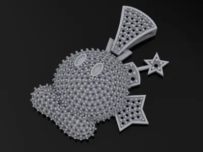 Bob-Omb - Super Mario stones 3D print model