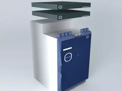 ECI XDM 500 DWDM 3D model
