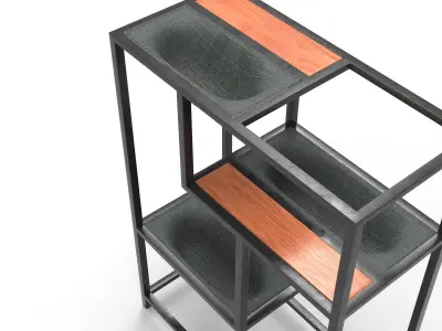 Kefh Planter Low-poly 3D model