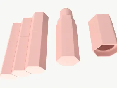 Fenty Beauty Match Stix Trio makeup sticks 3D model