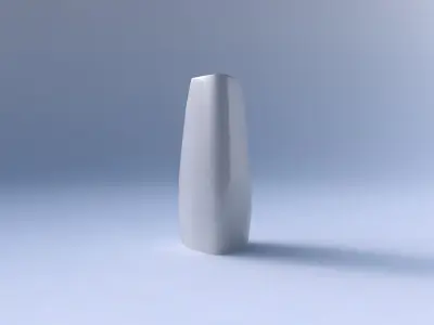 Vase triangle with horizontal sections 3D print model